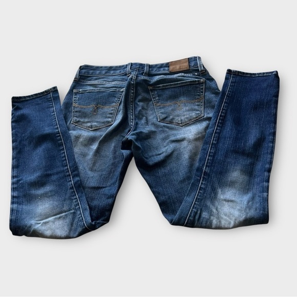 Lucky Brand Lolita Skinny Jeans Mid Rise Dark
Wash Stretch Denim Blue Size 0 - Picture 9 of 14